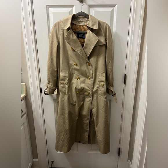 Burberry trench vintage coat usa medium 8 - Picture 4 of 16